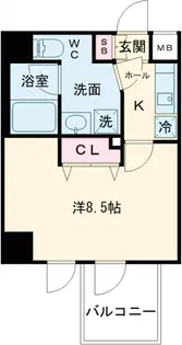 ラフィスタ中板橋Ⅱ【4階】の間取り