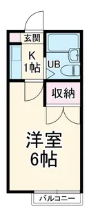 キャトルセゾンわかば【1階】の間取り