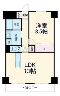 インプルーブ金山【3階】の間取り