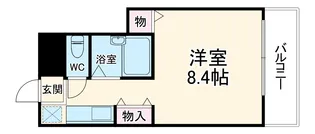 セントガーデン【6階】の間取り
