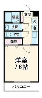 エクセルプラザ【1階】の間取り