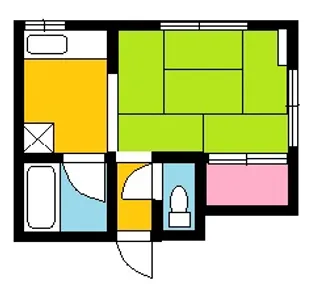 カーサトミ【201号室】の間取り