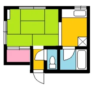 カーサトミ【203号室】の間取り