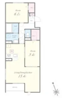 HRⅢ【3階】の間取り