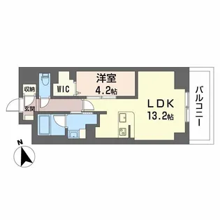 サンエール南堀江【5階】の間取り