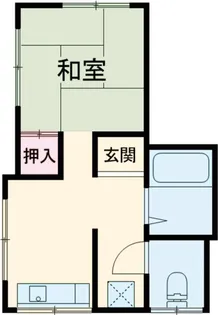 キャナル牛久【202号室】の間取り