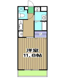 パレスコート【5階】の間取り