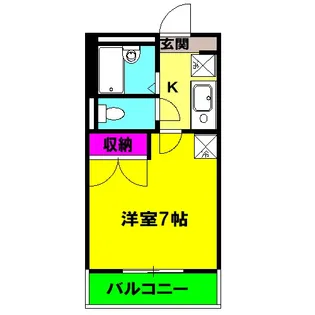 パッシオーネ【2階】の間取り