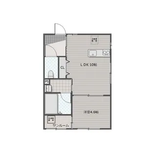 カルミアコート【103号室】の間取り