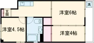 寺田マンション【3階】の間取り