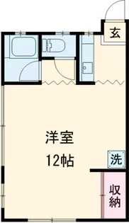 コーポテンソウ【3階】の間取り