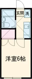 福住プラザ【2階】の間取り