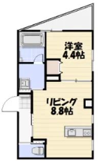 Lyk神明町【4階】の間取り