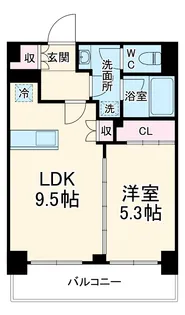 COURT BLANCHE【4階】の間取り