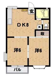 マイソフィアPART1【2階】の間取り