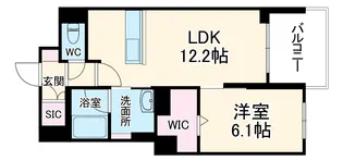 センターレジデンスグランデ【3階】の間取り