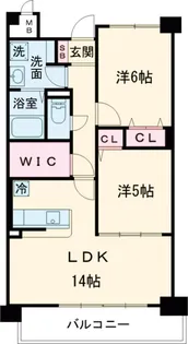 ネクスト吉塚【3階】の間取り
