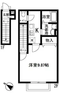 K’s House【2階】の間取り