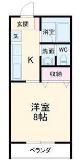 ソレイユ【1階】の間取り