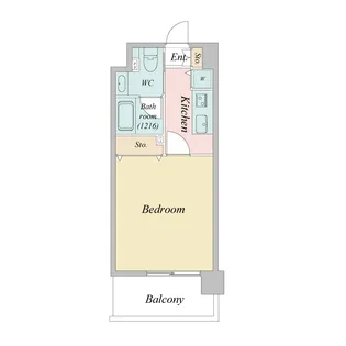 エスティメゾン八潮【8階】の間取り