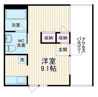 サザンテラス【3階】の間取り