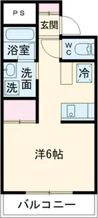 ハイブリッジⅦ【401号室】の間取り