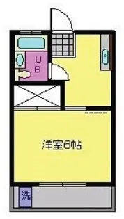 第一セイワハイツ【2階】の間取り