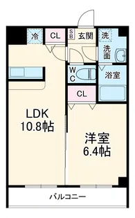 ヴィクトリアンコート幕張【3階】の間取り