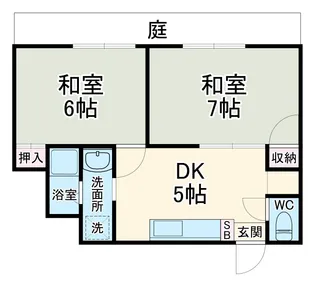ベルコーポ【102号室】の間取り