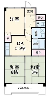 タキマツ第3マンション【2階】の間取り