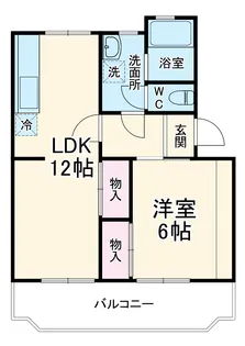 サンホーム曳馬【2階】の間取り
