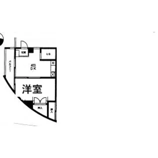 M.Nビル【303号室】の間取り