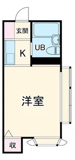ハイツminiとまとA【101号室】の間取り