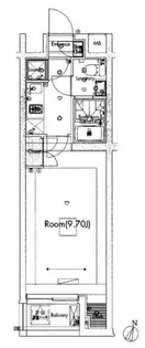 セリュークス東高円寺【5階】の間取り