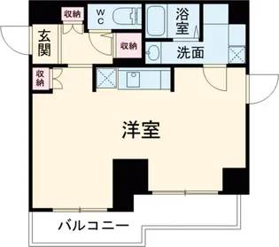 ファモス八王子【12階】の間取り