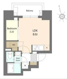 プロスタイルウェルス新小岩【5階】の間取り