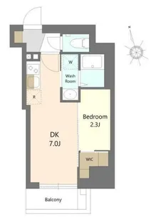 プロスタイルウェルス新小岩【10階】の間取り