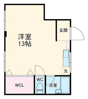 ハイツ尾張城【201号室】の間取り