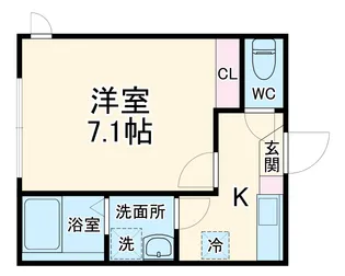 Le Grand Maita【1階】の間取り