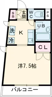 サム・バレー【0301号室】の間取り