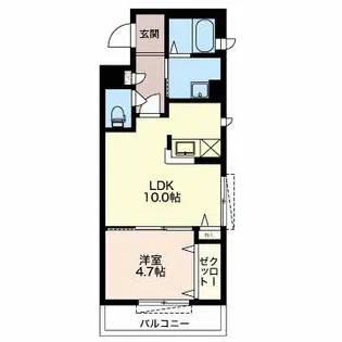 シャーメゾンA【303号室】の間取り