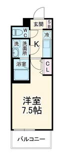 ウェルスクエア池田住吉【3階】の間取り