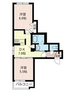 アコード【03010号室】の間取り
