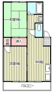 アーバンハイツA・B【B302号室】の間取り