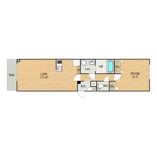 (仮称)ジーメゾン清須セレーノ【303号室】の間取り