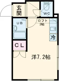 アイコート自由が丘【1階】の間取り