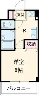 コンフォート309【1階】の間取り