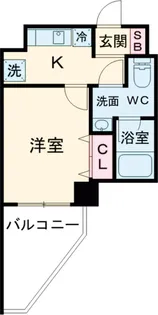 HF上石神井レジデンス【6階】の間取り