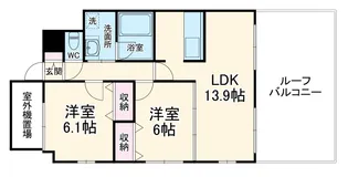 ル・スリール【3階】の間取り
