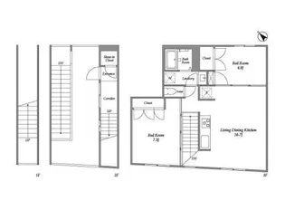 TAKANAWA NODE【2階】の間取り